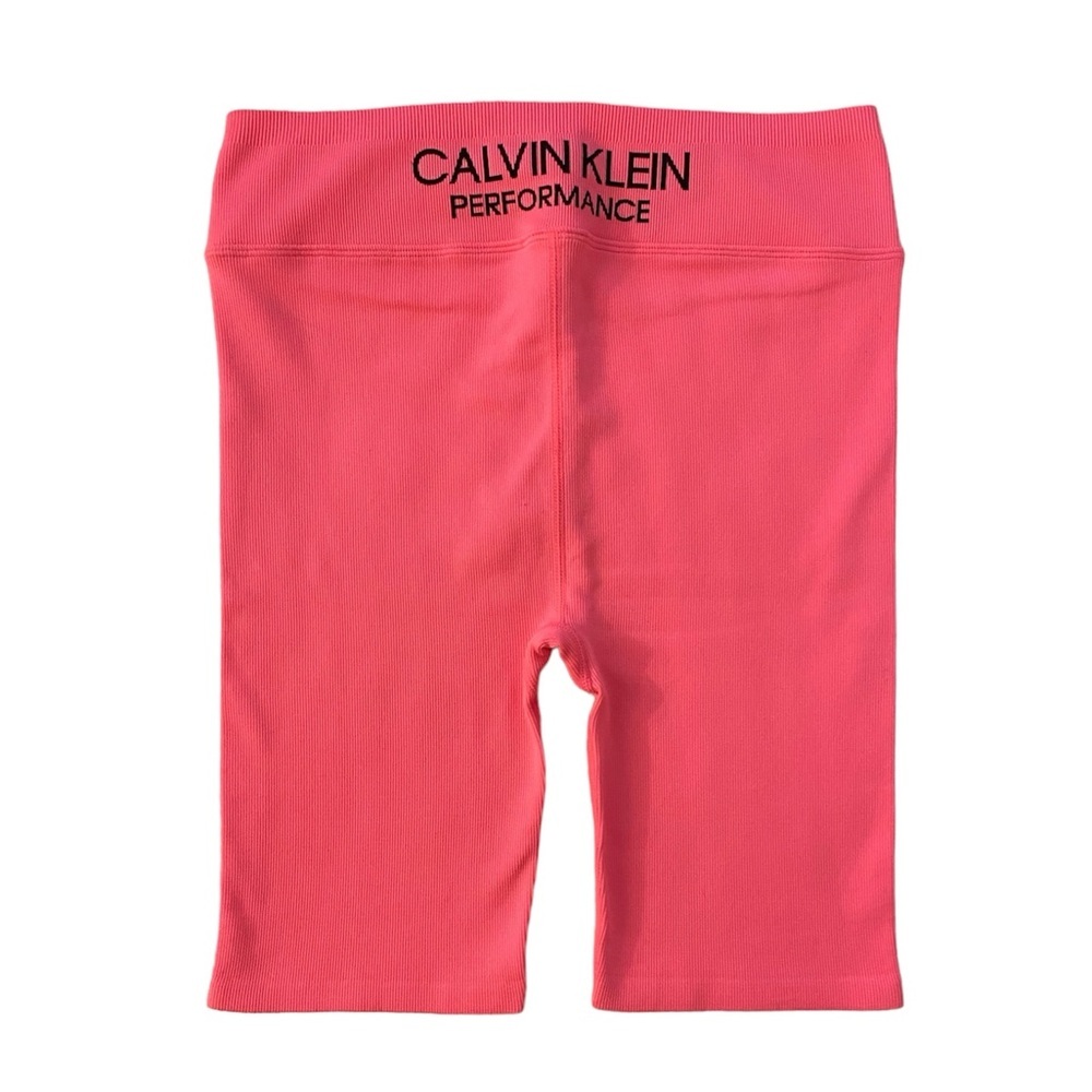 Sport Shorts Calvin Klein Stretch Workout Performance Hot Pink, Size Large